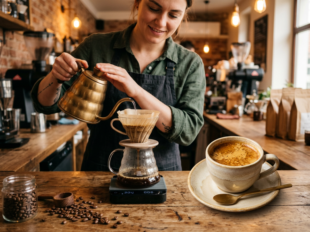 Specialty espresso and pour over